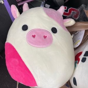 Squishmallows Caedyn the Bull Cow valentines 8” HTF rare NWT